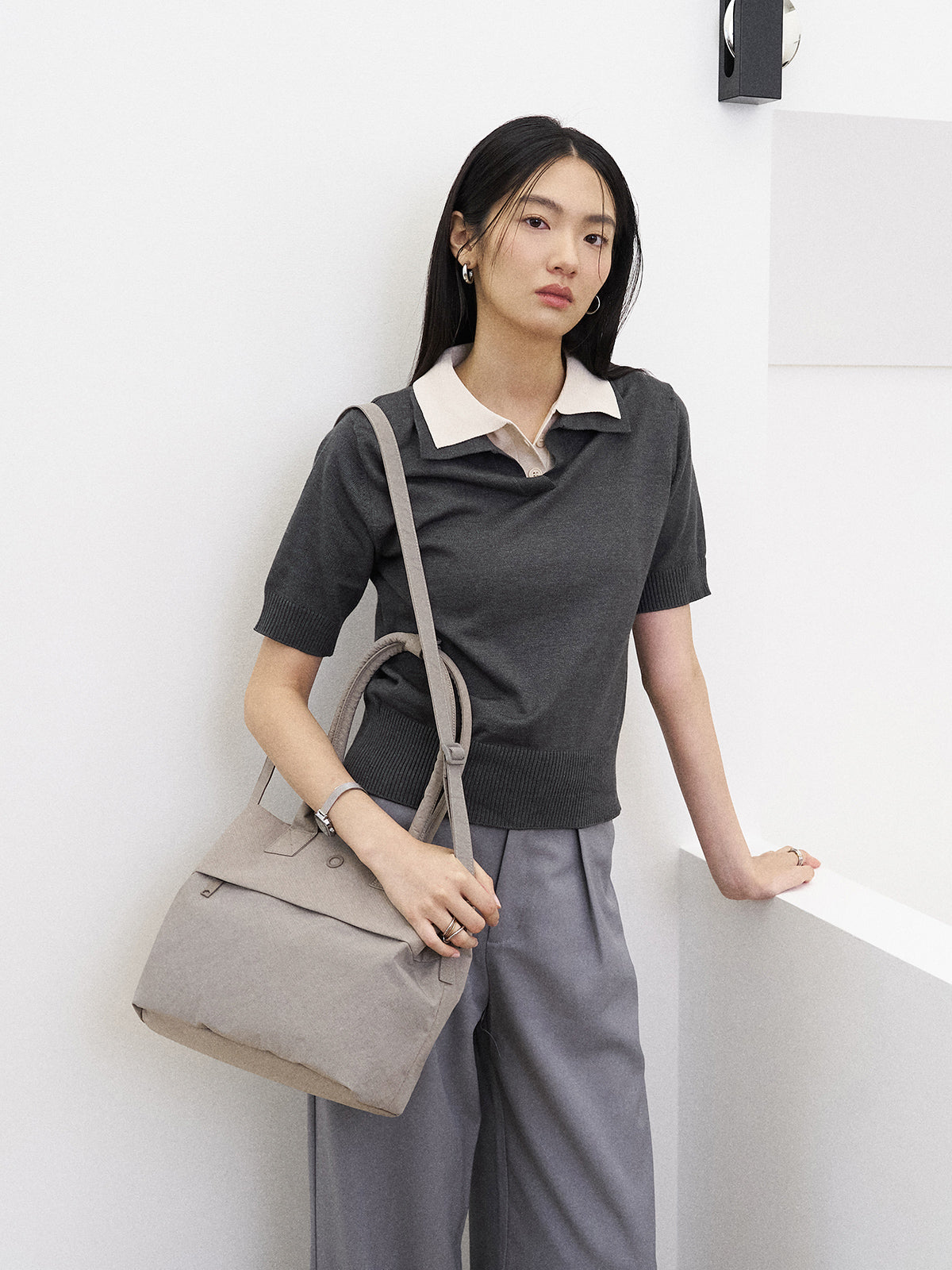 Ailé サイレントショルダーバッグ
